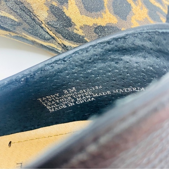 Lucca Lane Tabby Cheetah Loafers Size 8 - Picture 4 of 5